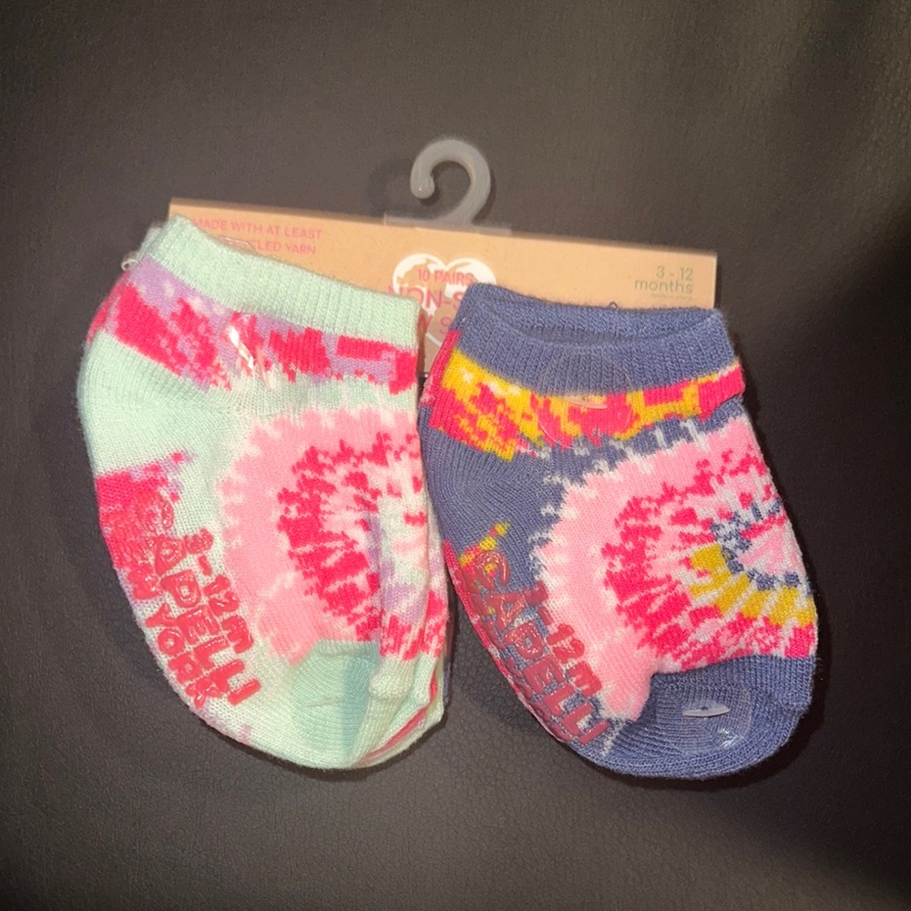 Capelli of New York Rainbow Baby Socks Set